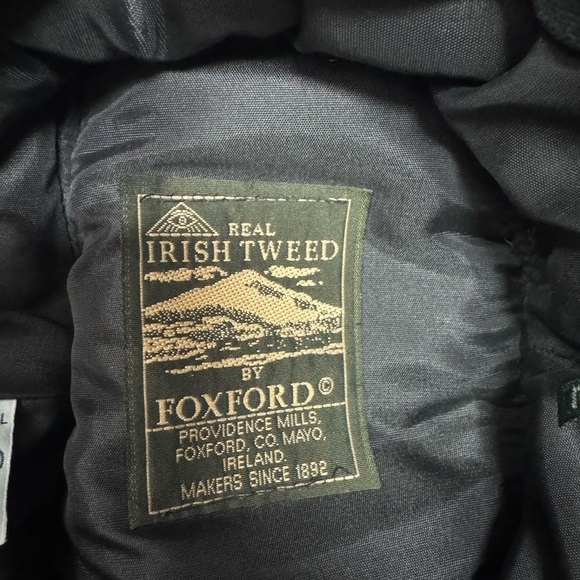 Foxford Real Irish Tweed Brown Walking Hat Feather Accent - Picture 7 of 7